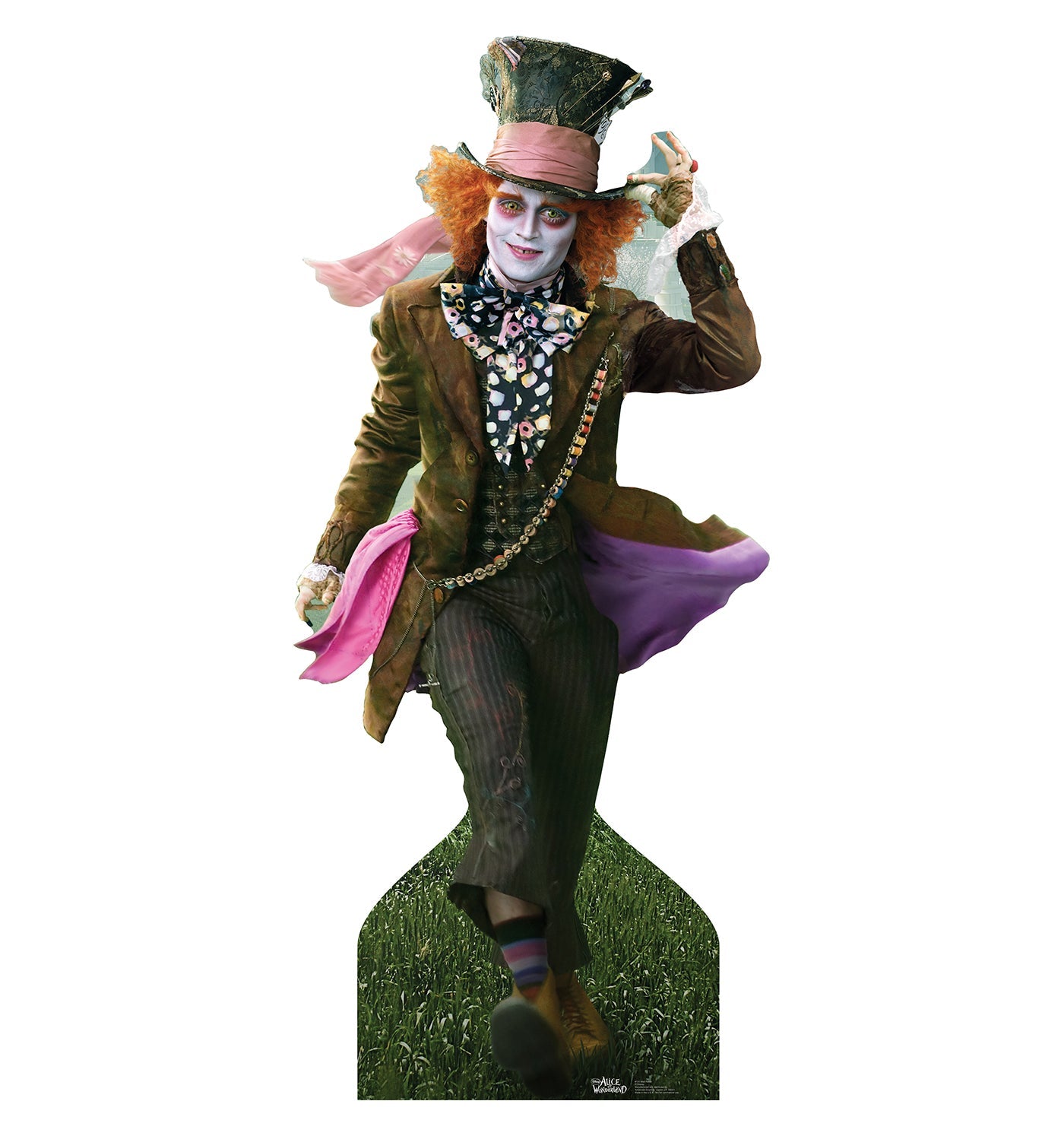 Mad Hatter Johnny Depp Alice in Wonderland Cardboard Cutout