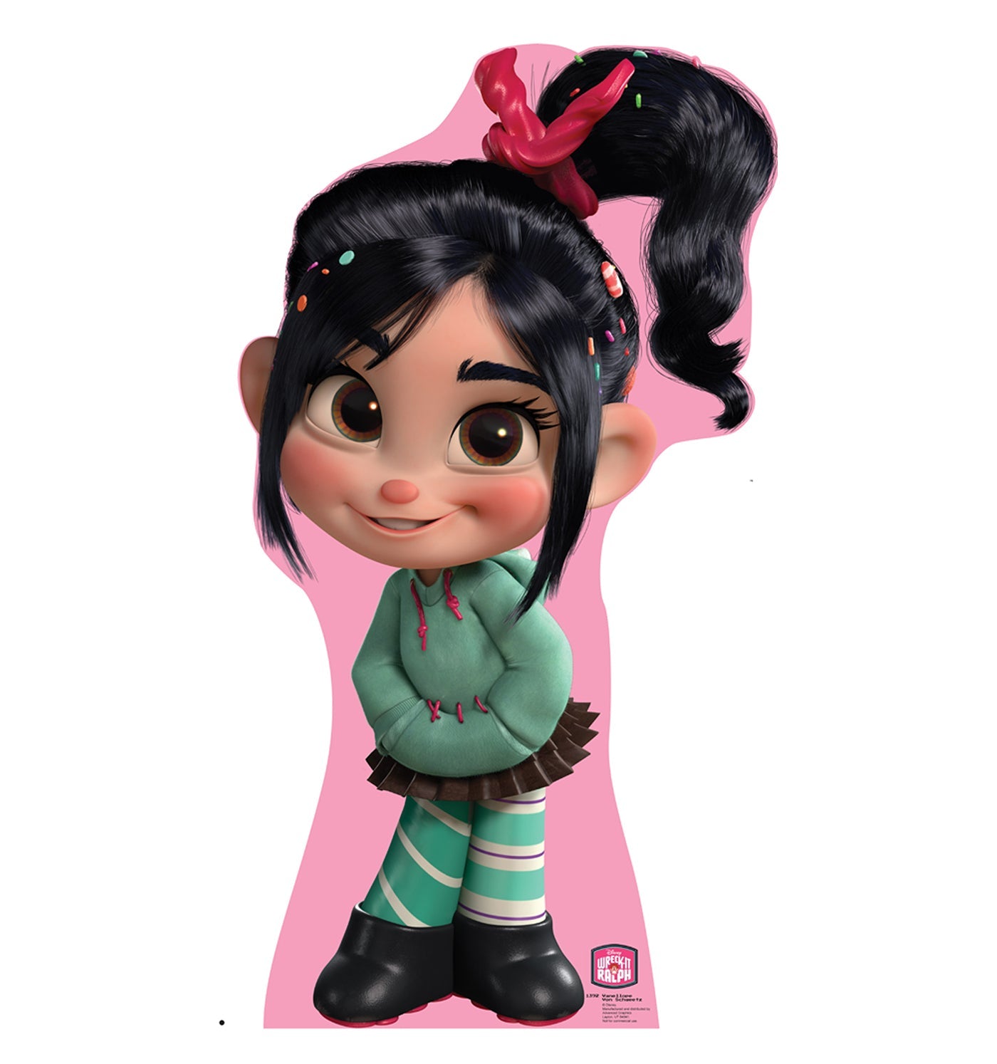 Vanellope Von Schweetz Disney s Wreck It Ralph Cardboard Cutout