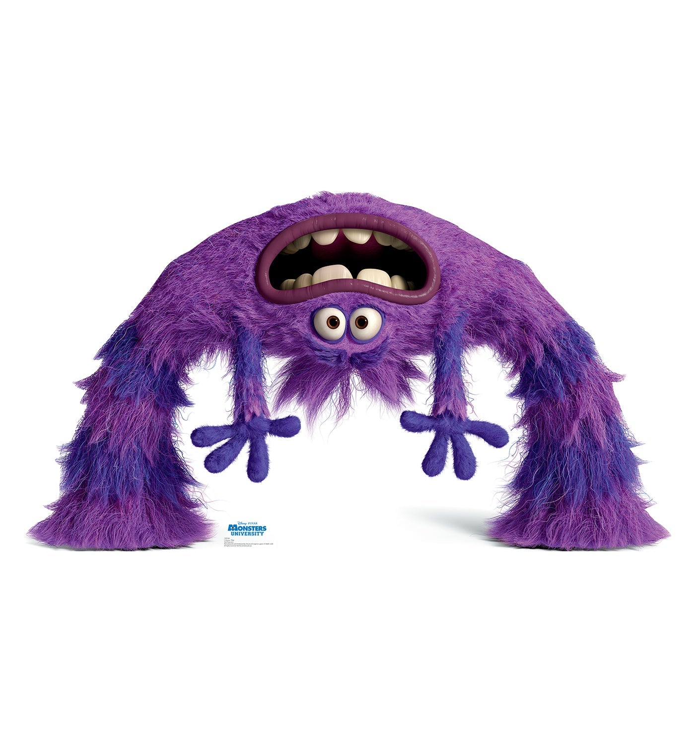 Art Monsters University Cardboard Cutout