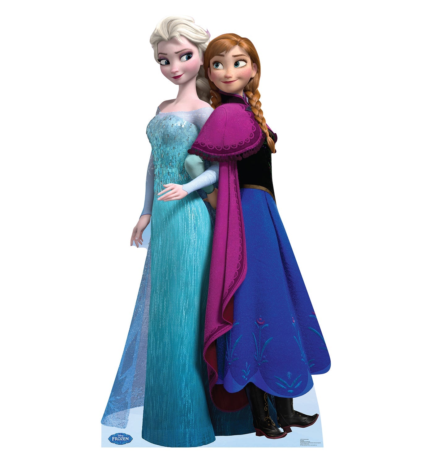 Elsa and Anna Disney s Frozen Cardboard Cutout
