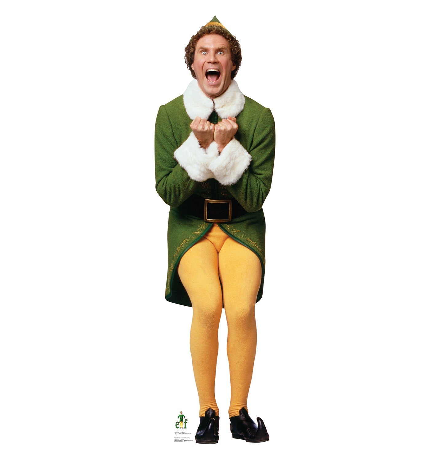 Elf Excited - Will Ferrell (Elf) Cardboard Cutout