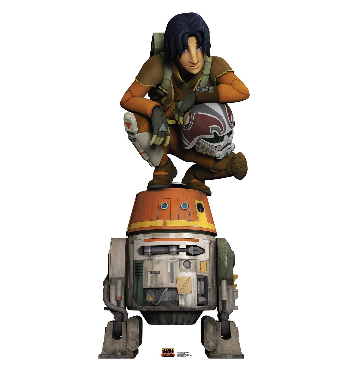 Ezra and Chopper (Star Wars Rebels) Cardboard Cutout