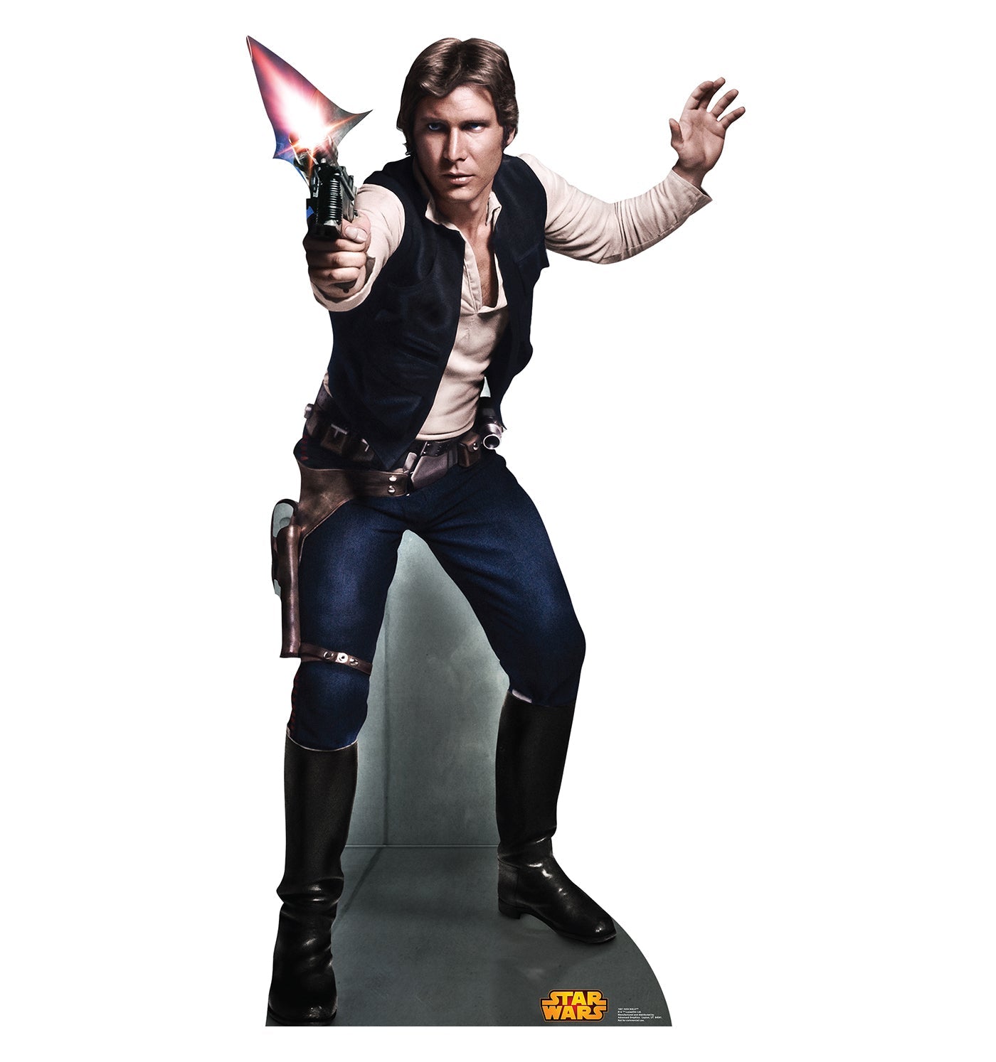 Han Solo (Retouched) Cardboard Cutout