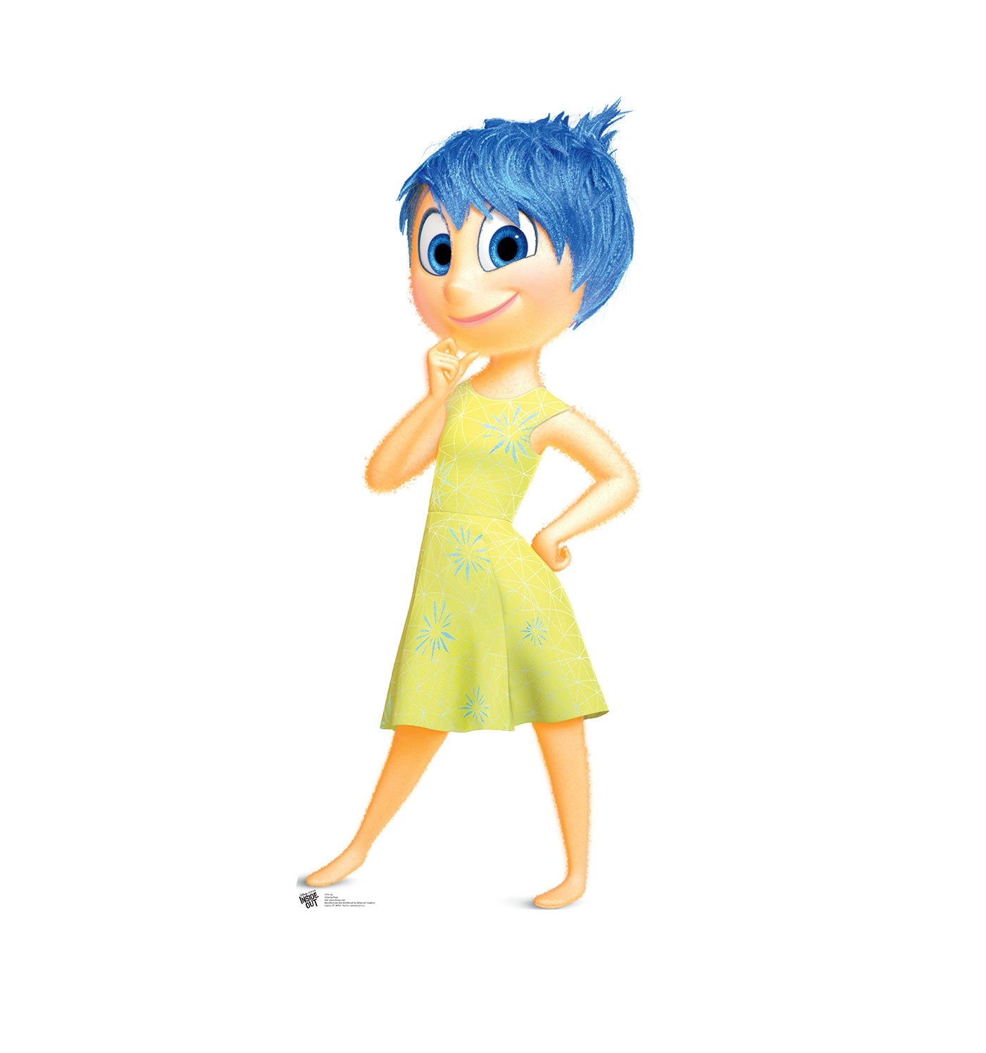 Joy (Pixars Inside Out) Cardboard Cutout Free Shipping – Life Size 