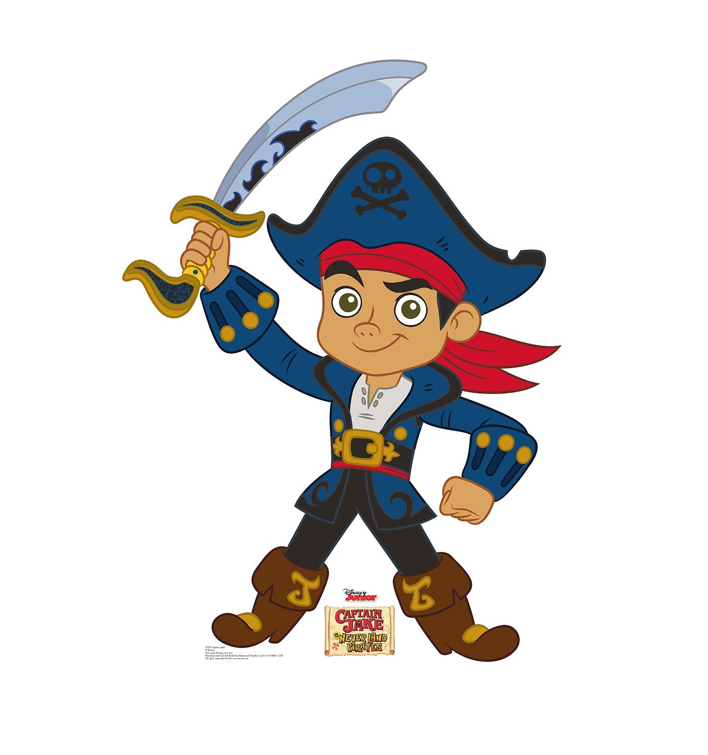 Captian Jake (Disney Junior) Cardboard Cutout