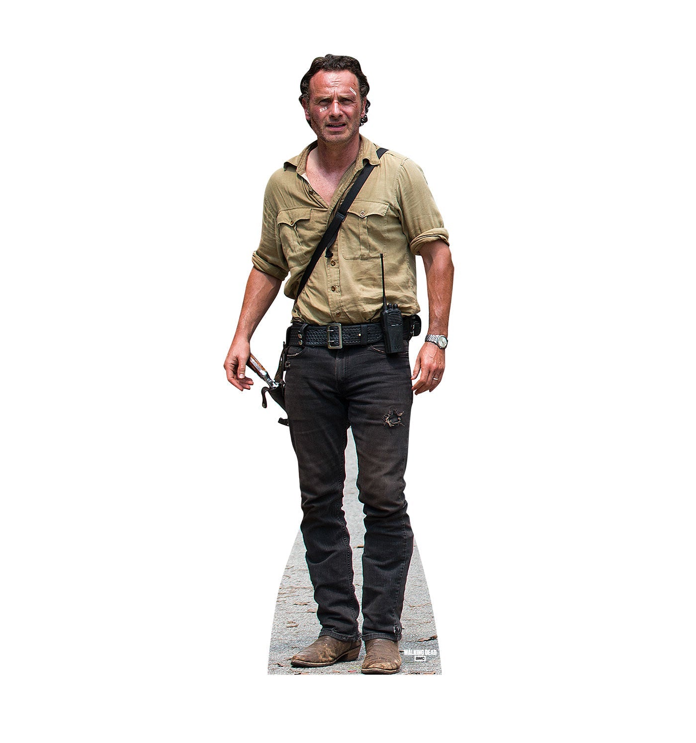 Rick Grimes Gun on Hip Cardboard Cutout