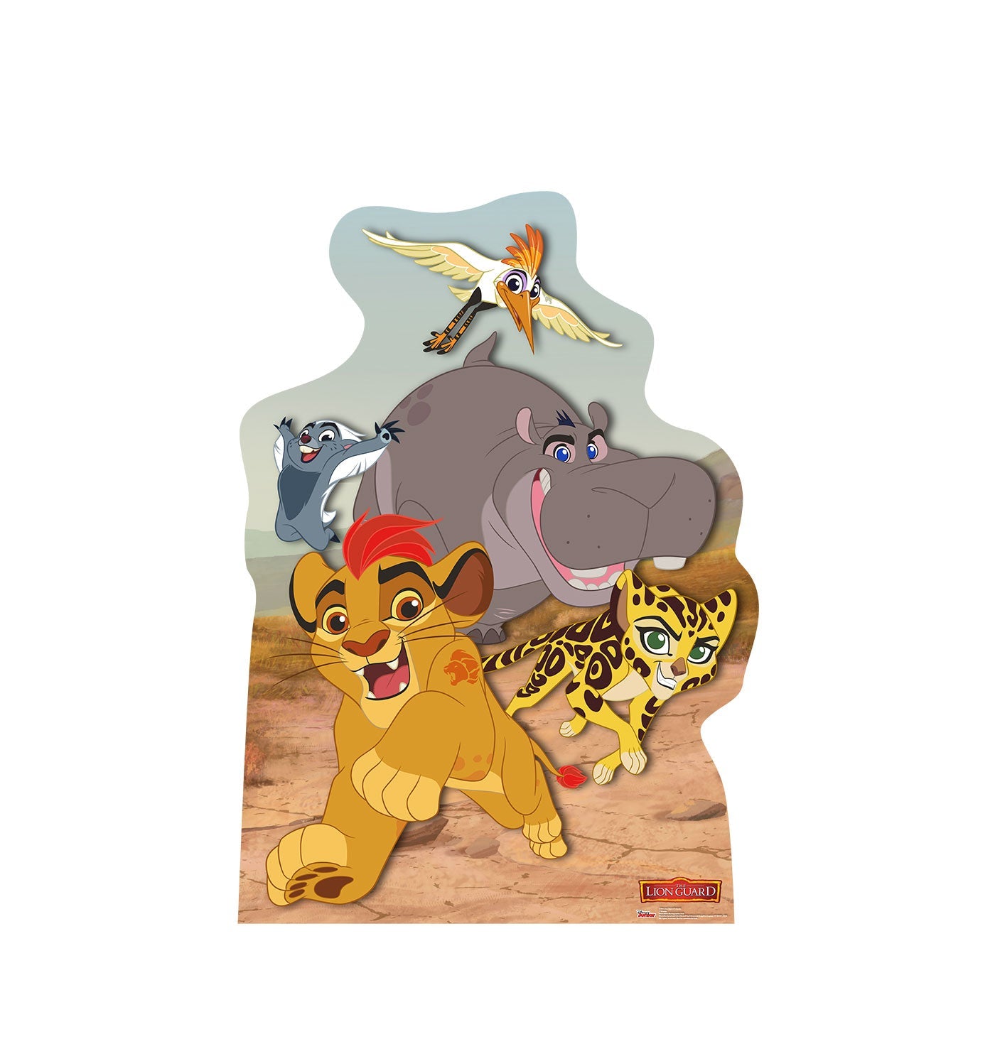 Lion Guard Friends Cardboard Cutout