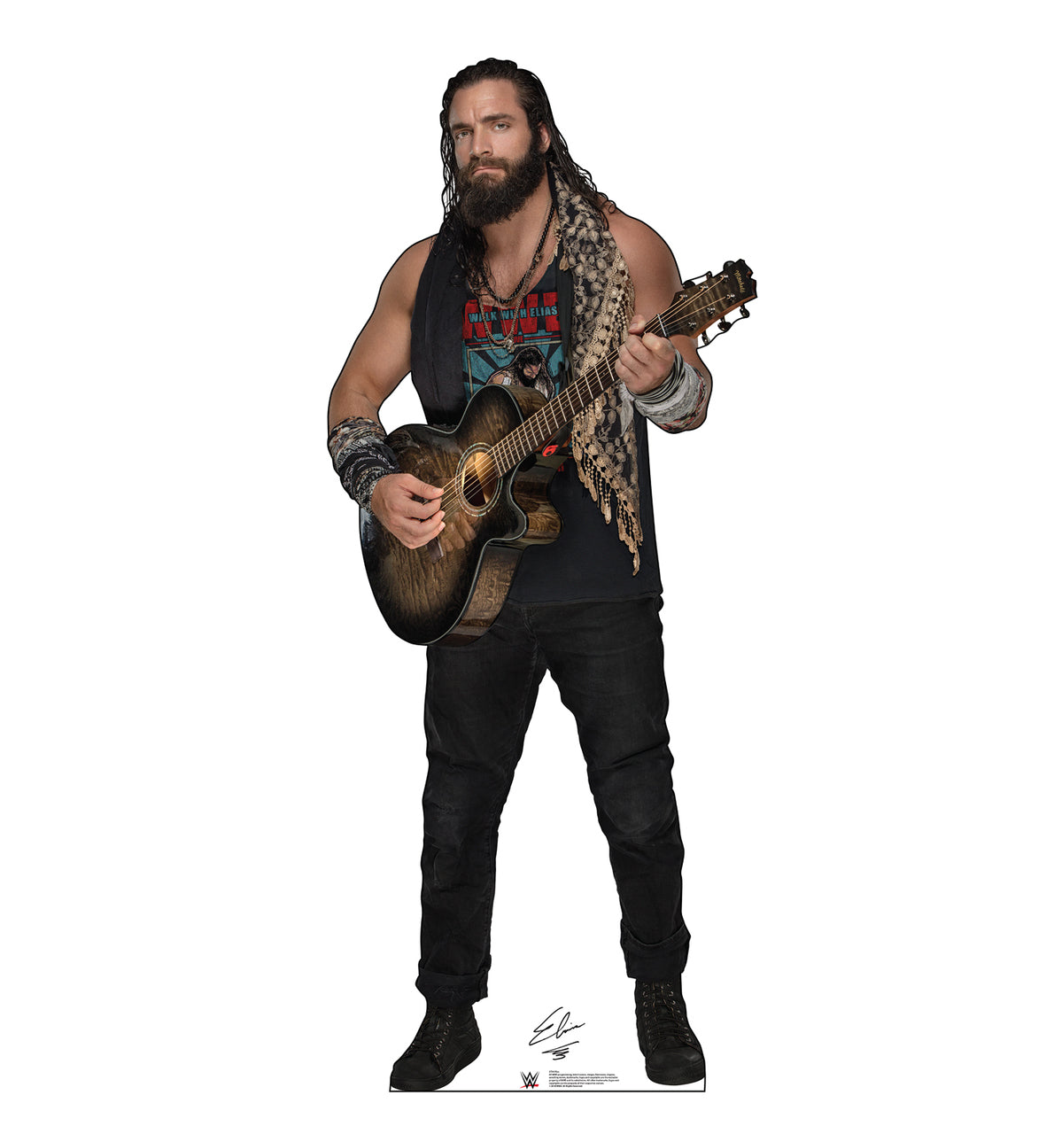 Elias (WWE) Cardboard Cutout