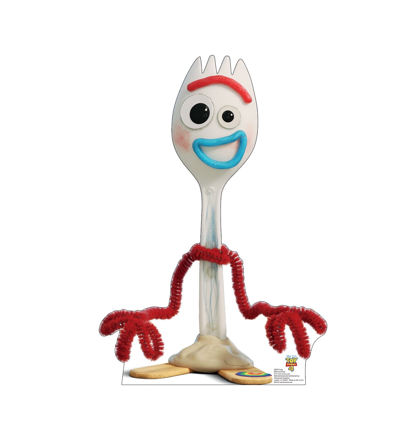 Forky (Disney/Pixar Toy Story 4) Cardboard Cutout