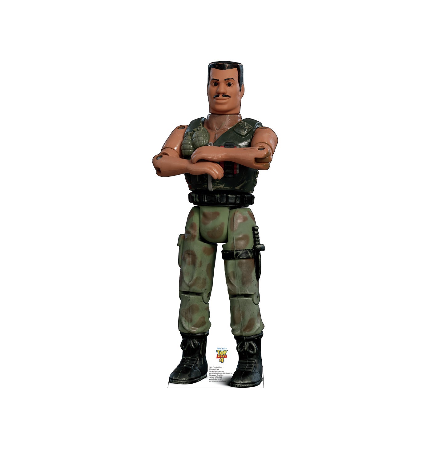 Combat Carl (Disney/Pixar Toy Story 4) Cardboard Cutout
