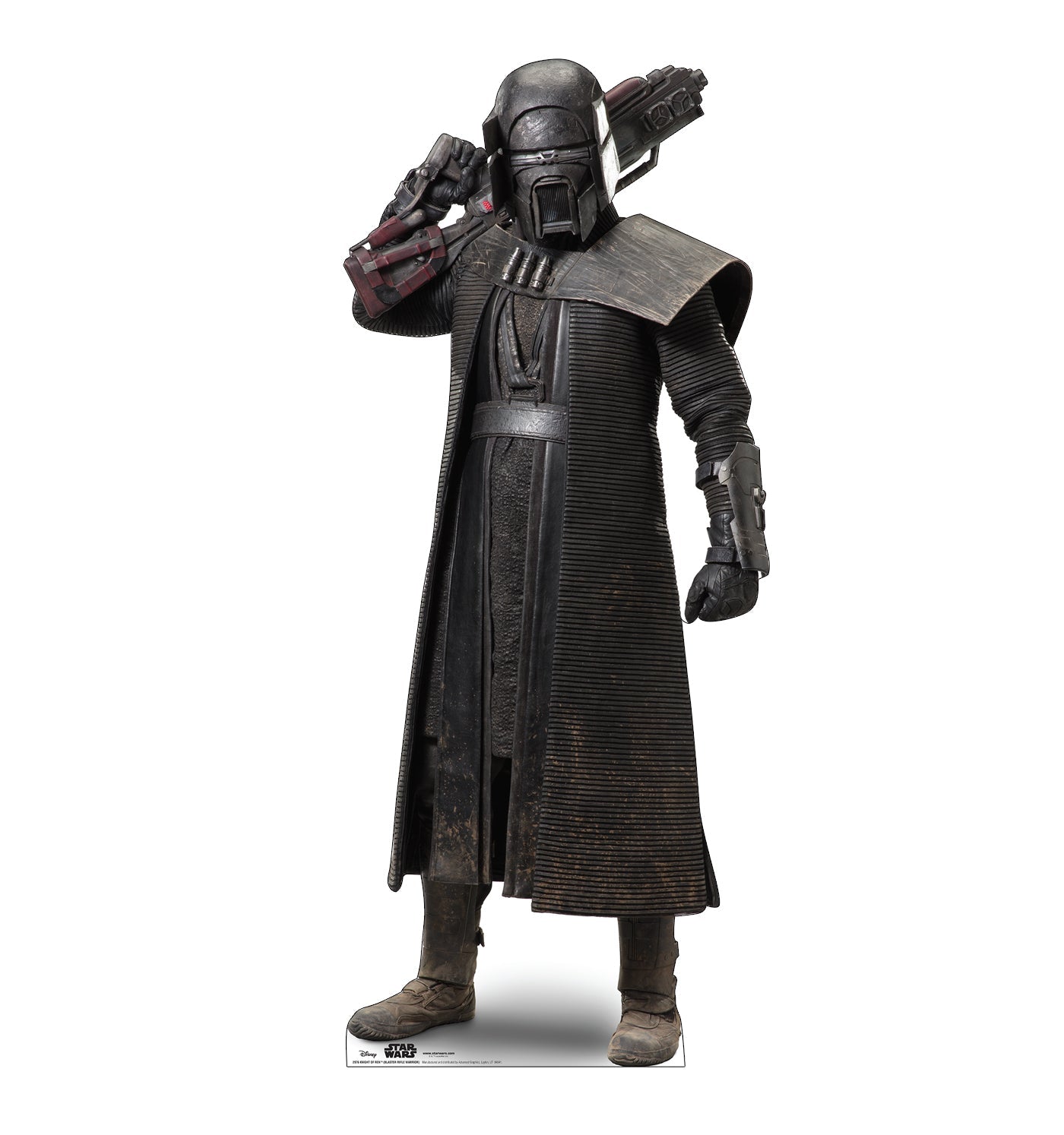 Knight of Ren Blaster Rifle Warrior (Star Wars IX) Cardboard Cutout