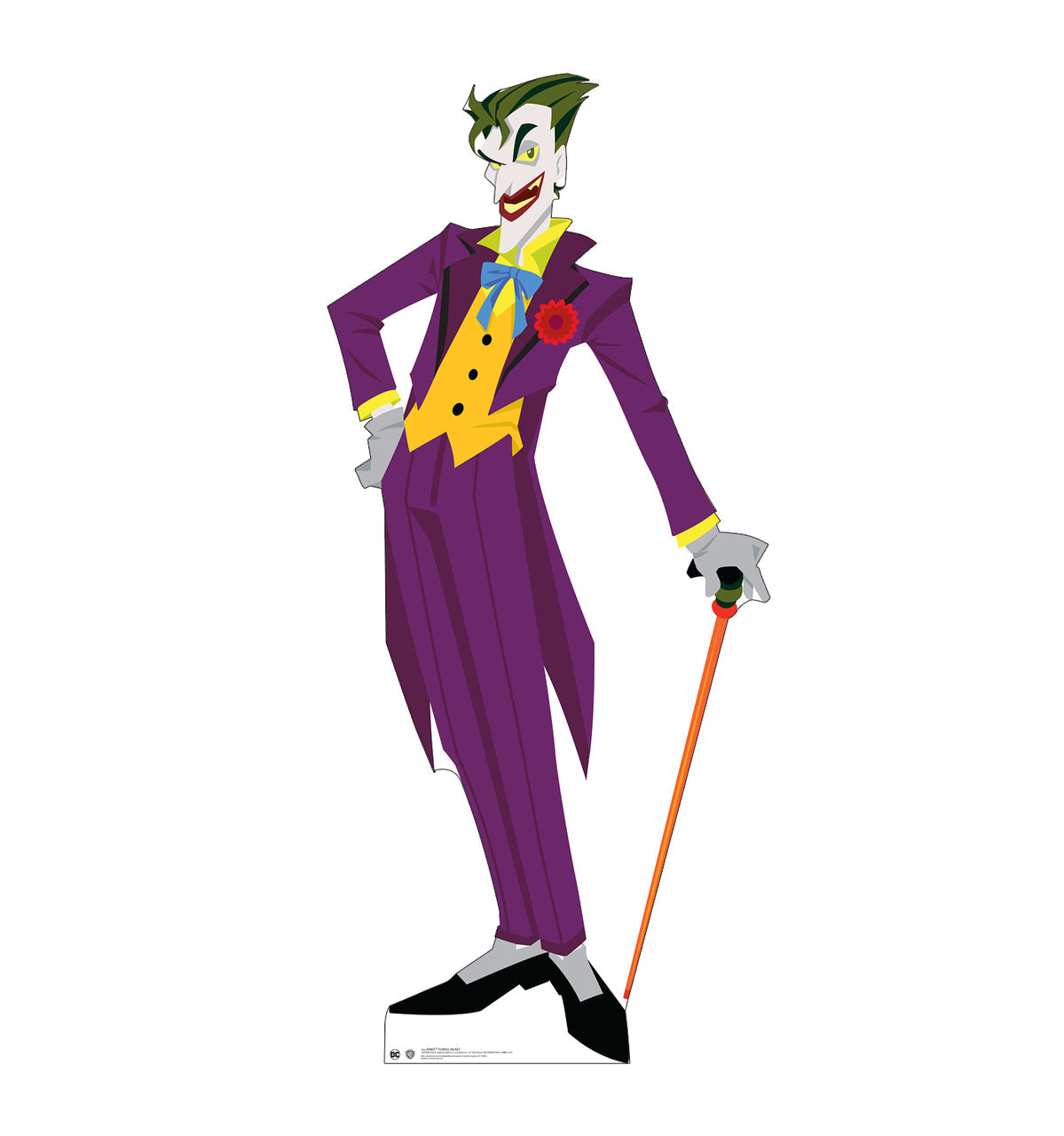 Joker Purple Suit - Animated Cardboard Cutout