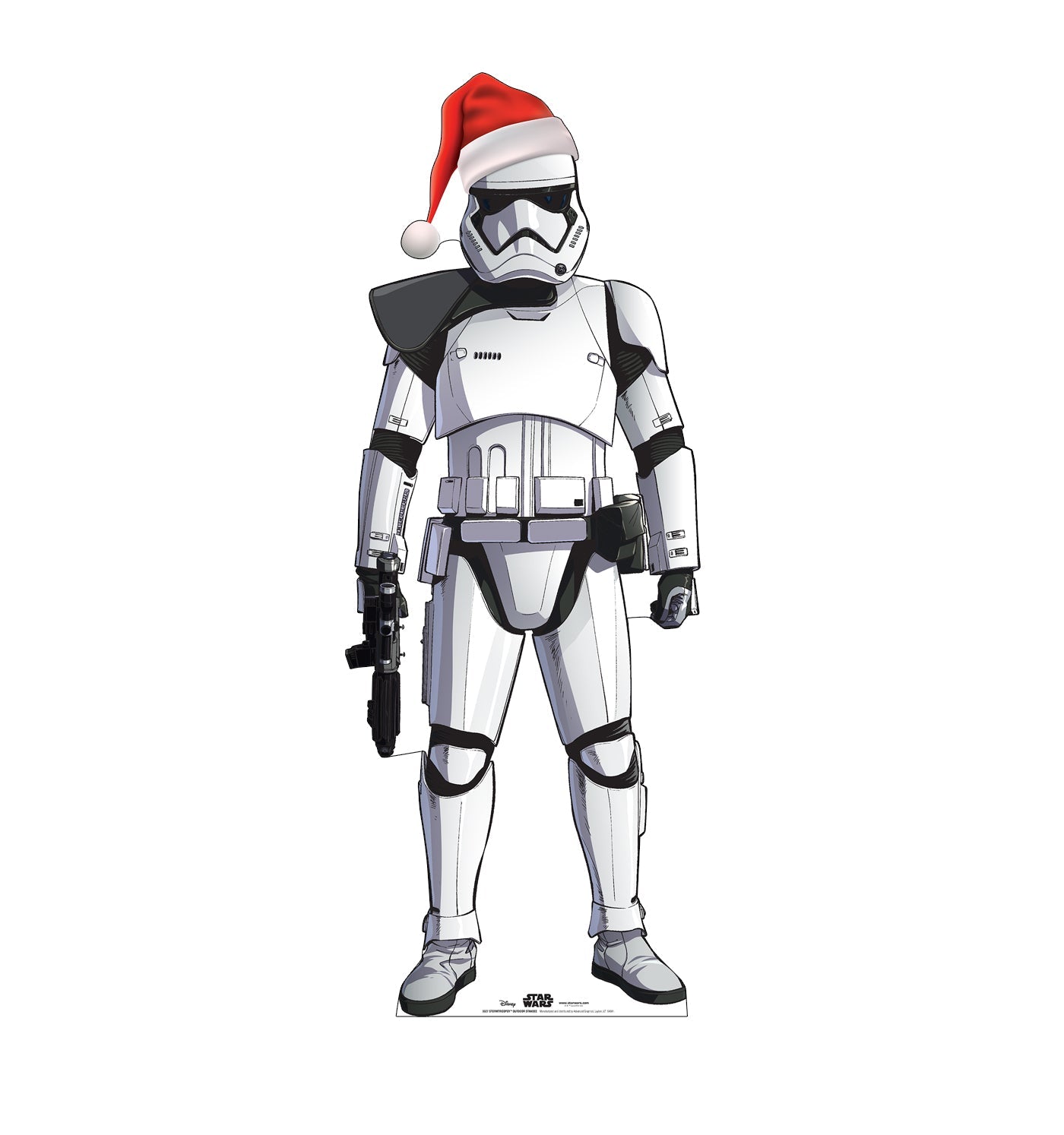 Stormtrooper Holiday Outdoor Cardboard Cutout