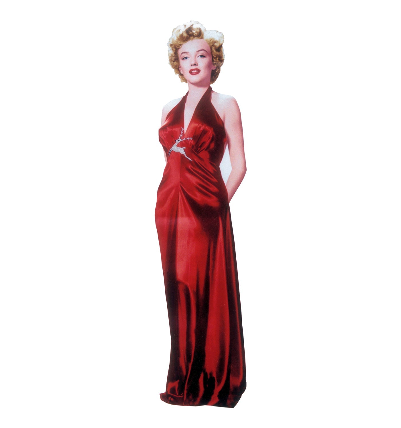 Marilyn Monroe Red Dress Cardboard Cutout Free Shipping – Life Size Custom  Cutouts