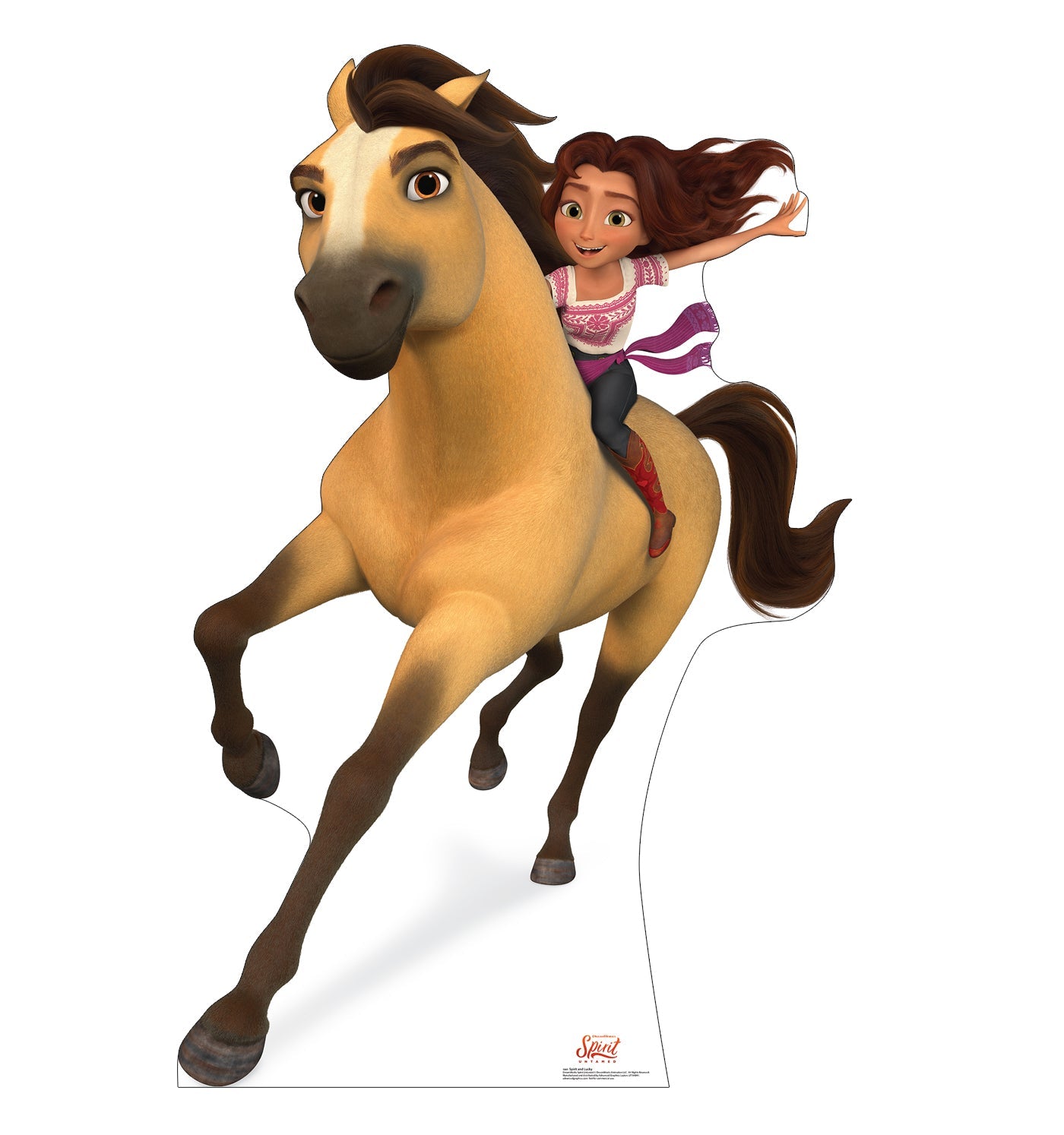 Spirit & Lucky (Spirit Untamed) Cardboard Cutout