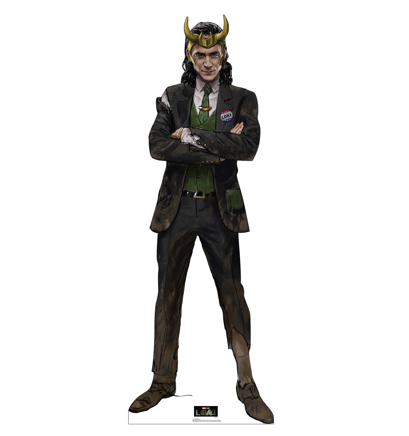 Loki Horns (Loki) Cardboard Cutout