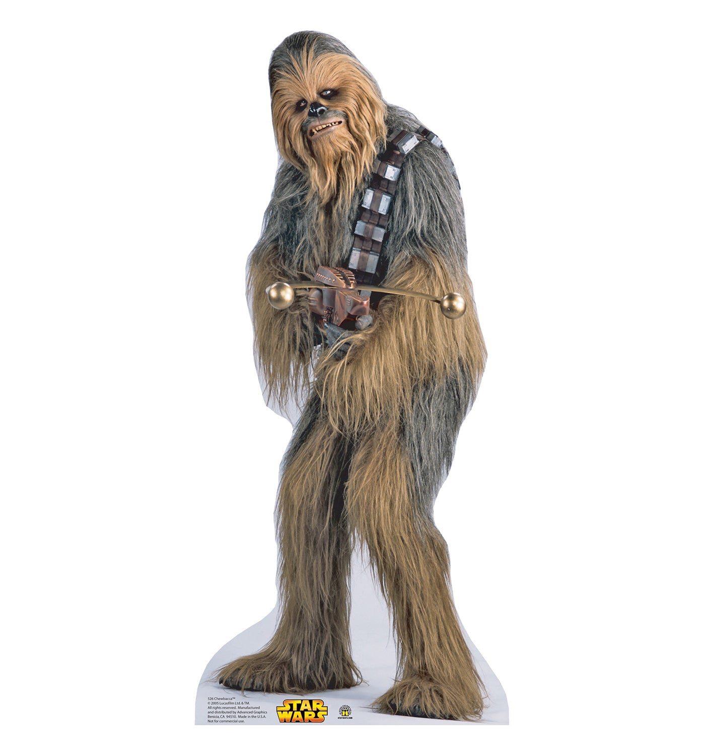 Chewbacca Star Wars Cardboard Cutout