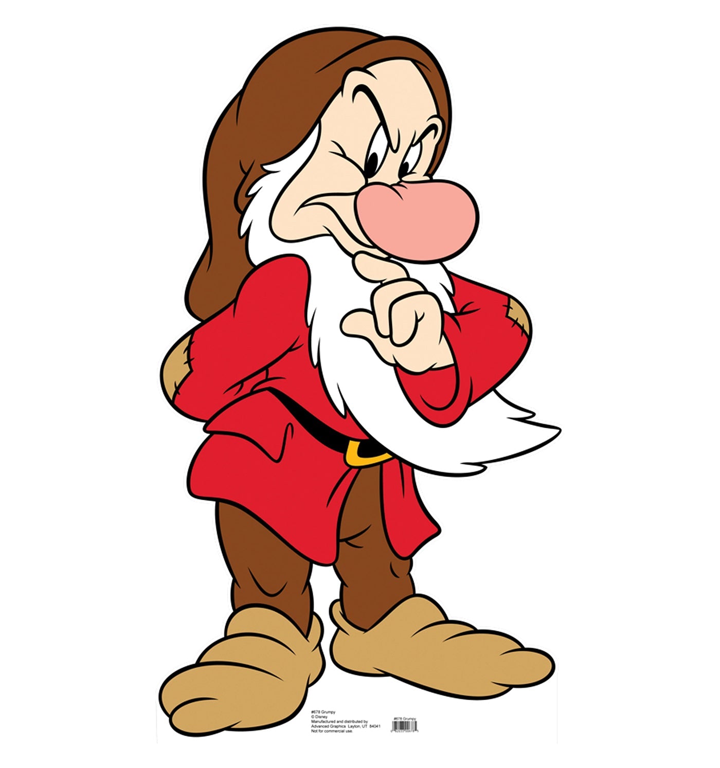 Grumpy (Snow White) Cardboard Cutout
