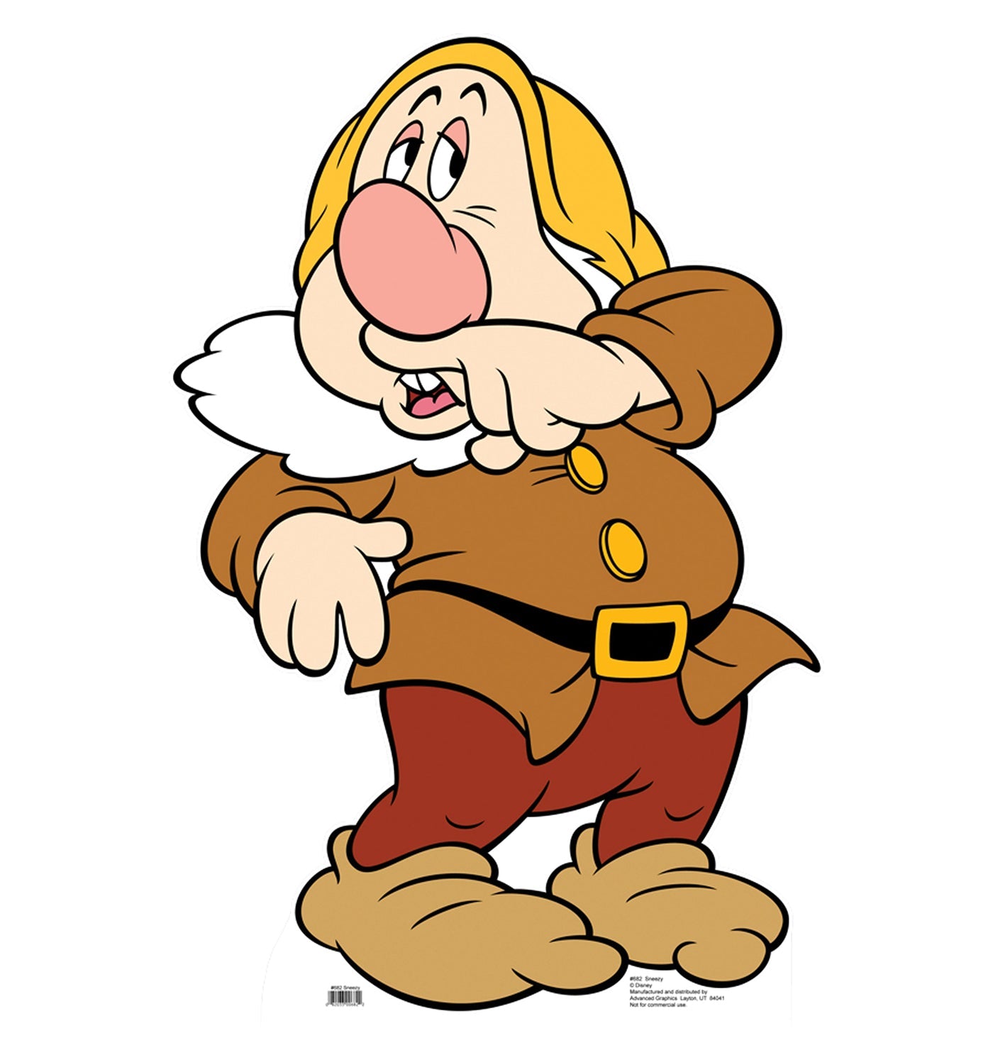 Sneezy (Snow White and the Seven Dwarves) Cardboard Cutout