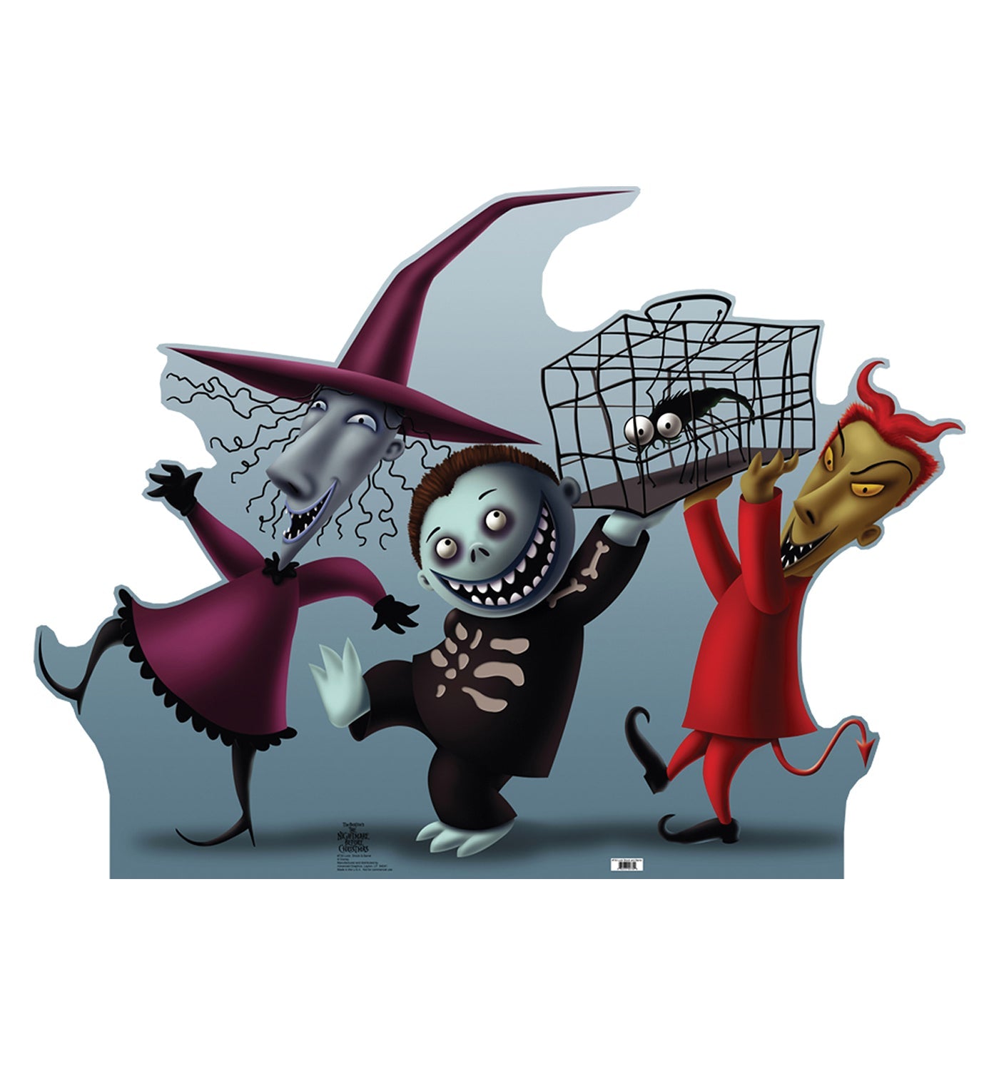 Lock Shock and Barrel Cardboard Cutout Free Shipping – Life Size