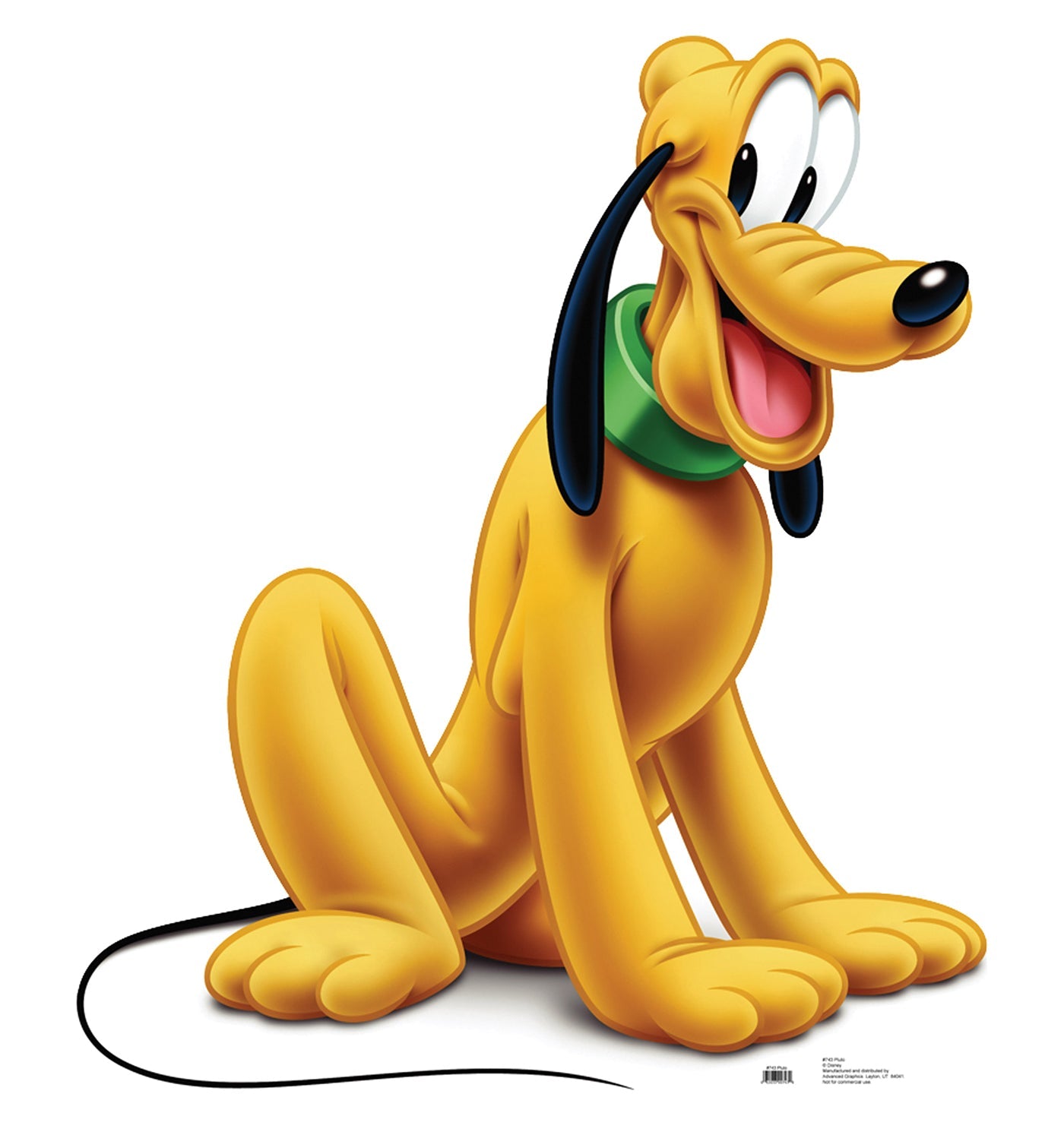 Pluto Cardboard Cutout