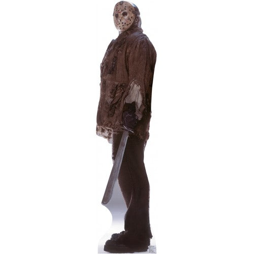 Jason Freddy vs Jason Cardboard Cutout