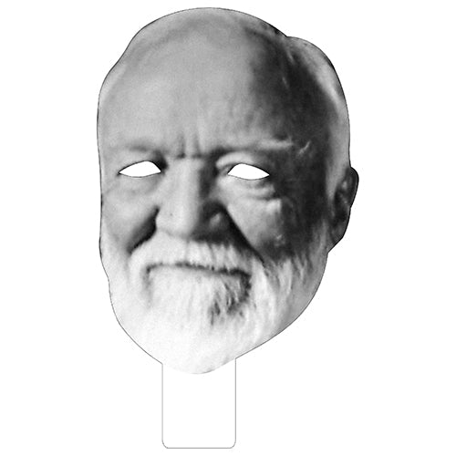 Andrew Carnegie Cardboard Mask