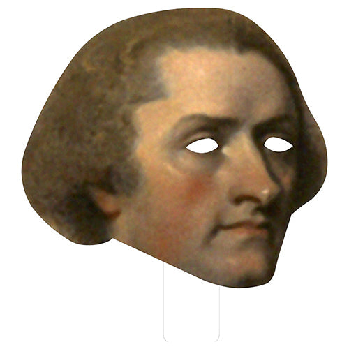 Founding Father Thomas Jefferson Cardboard Mask