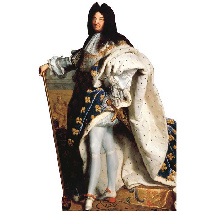 King Louis XIV Cardboard Cutout