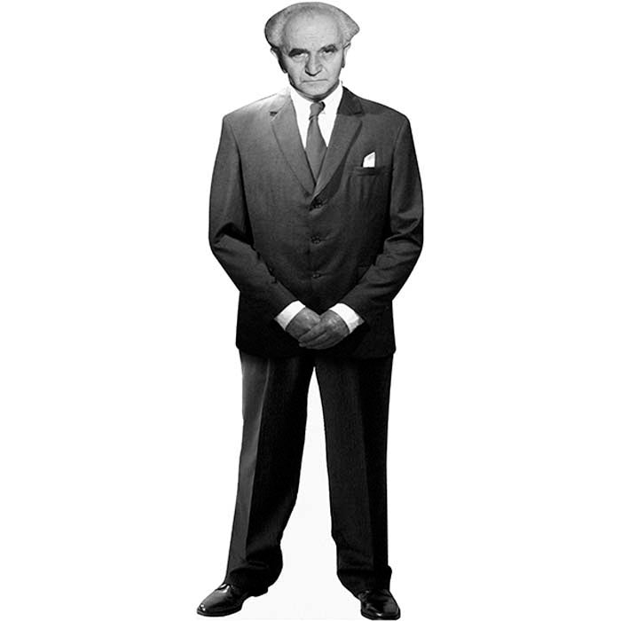 David Ben Gurion Cardboard Cutout