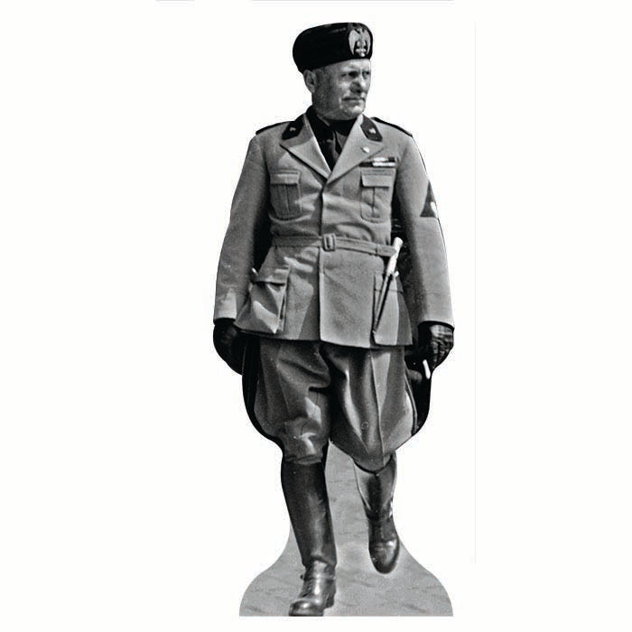 Benito Mussolini In Uniform Cardboard Cutout