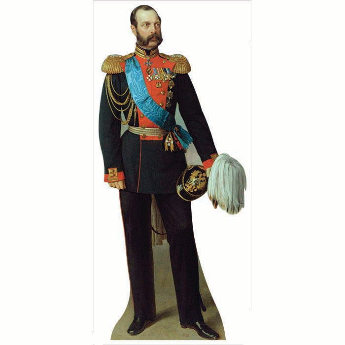 Alexander II of Russia Cardboard Cutout