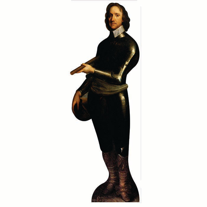 Oliver Cromwell Cardboard Cutout