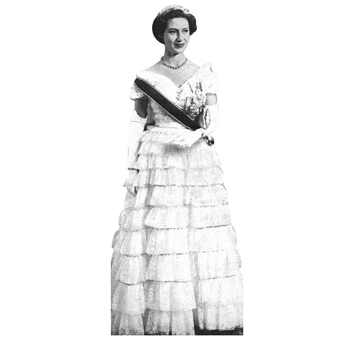Princess Margaret Cardboard Cutout