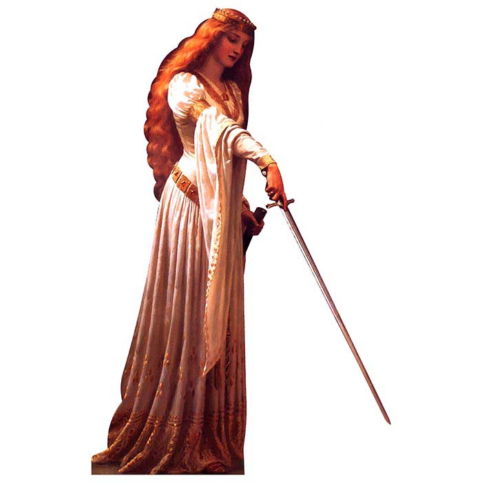 Guinevere Cardboard Cutout