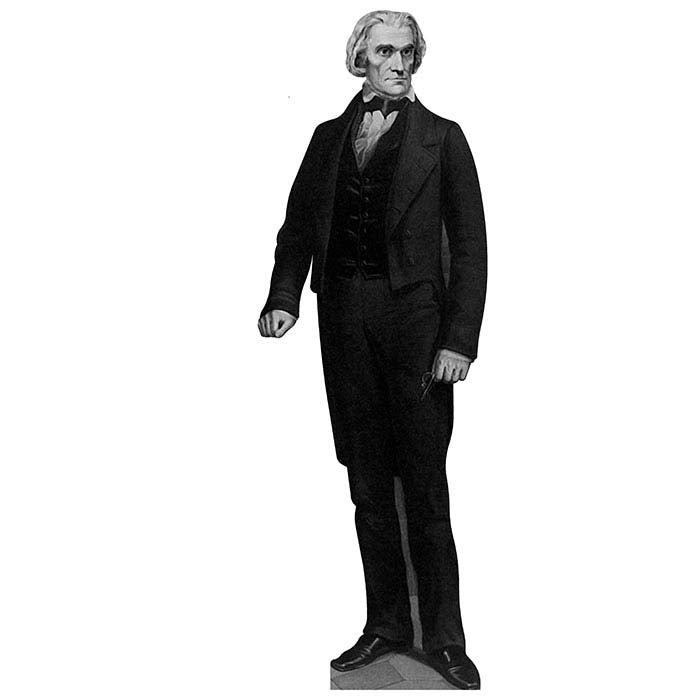 John C. Calhoun Cardboard Cutout