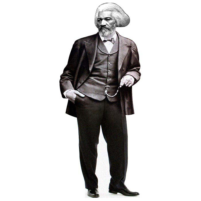 Frederick Douglass Cardboard Cutout