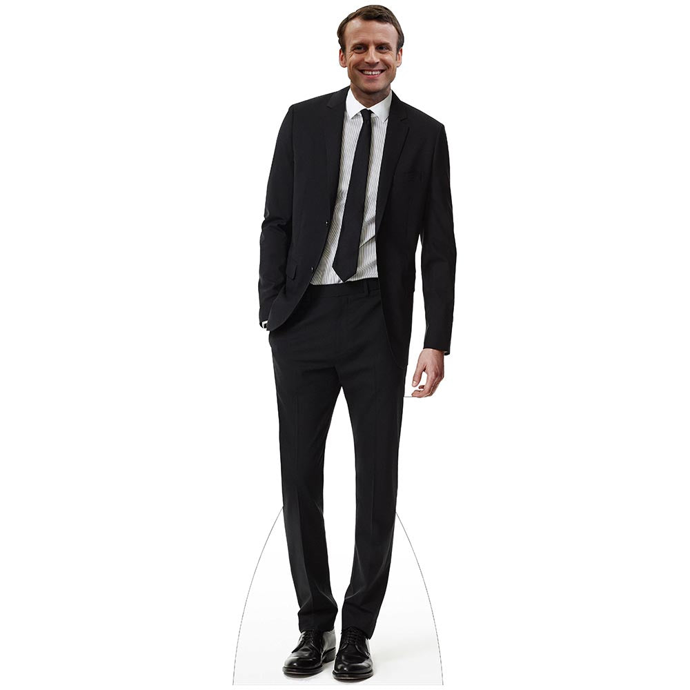 Emmanuel Macron Cardboard Cutout