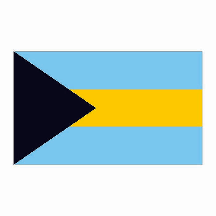 Bahamas Flag Cardboard Cutout