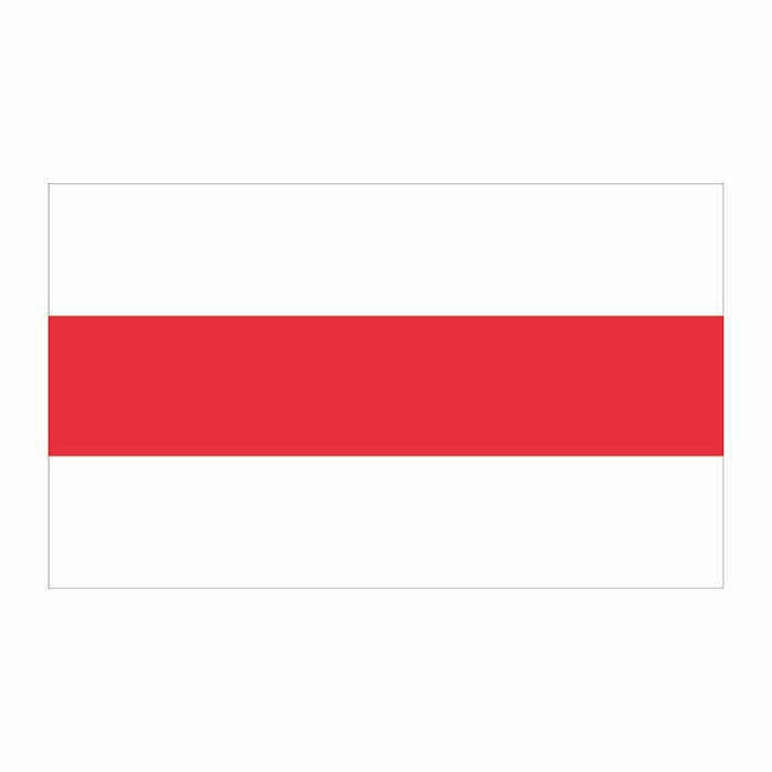 Belorussia Flag Cardboard Cutout