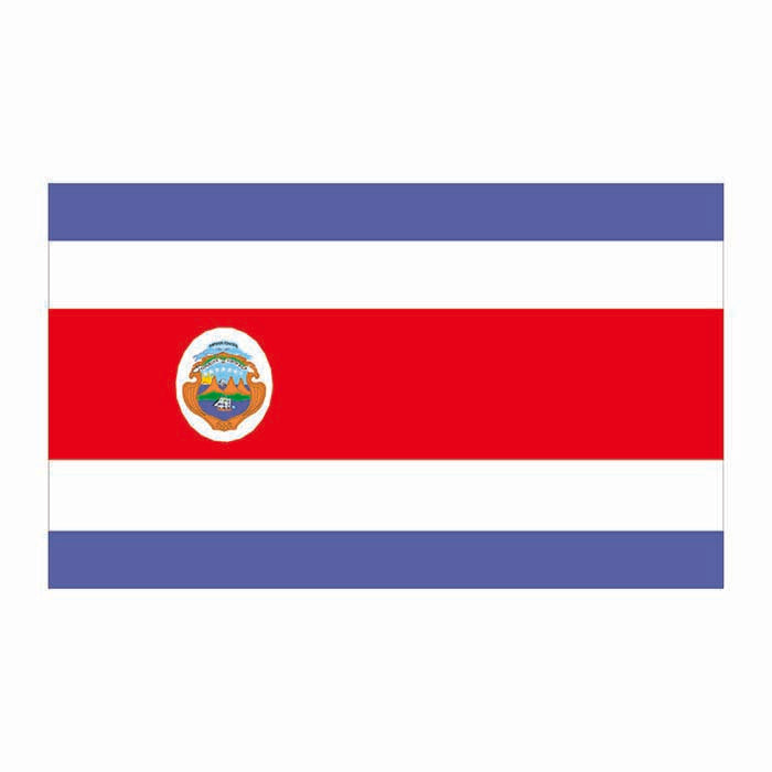 Costa Rica Flag Cardboard Cutout