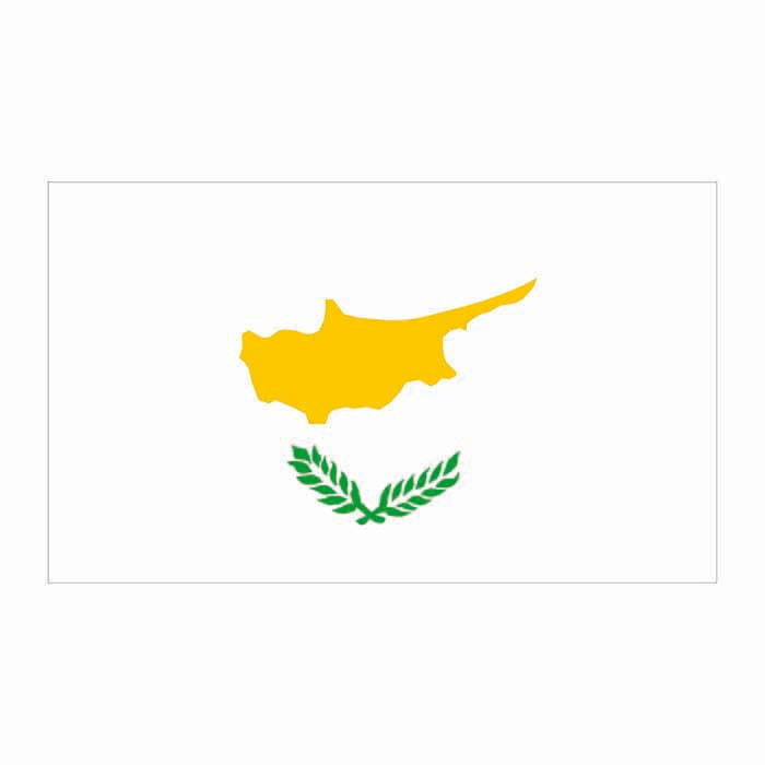 Cyprus Flag Cardboard Cutout