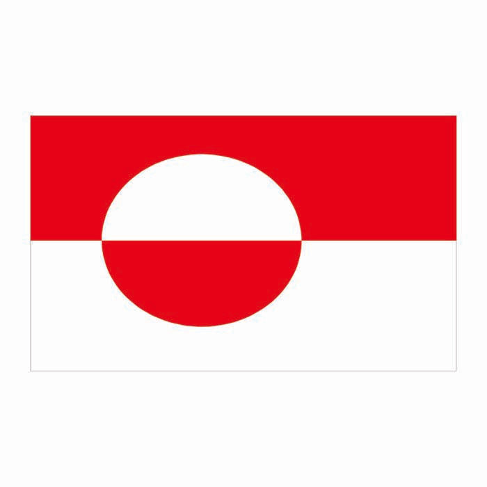 Greenland Flag Cardboard Cutout
