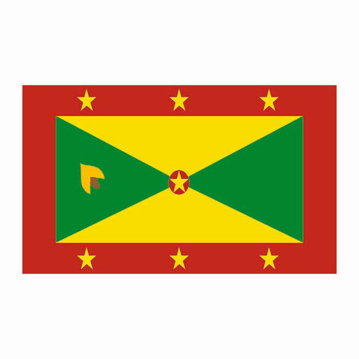 Grenada Flag Cardboard Cutout