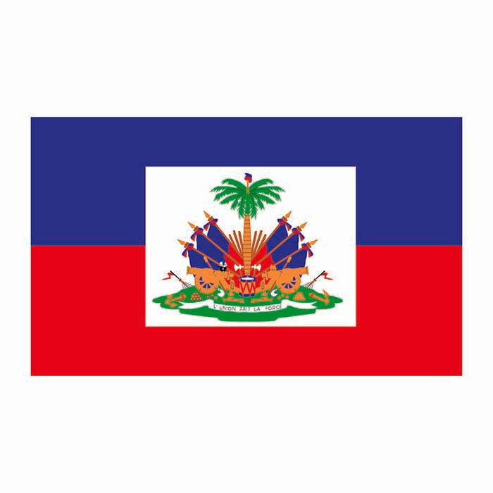Haiti Flag Cardboard Cutout