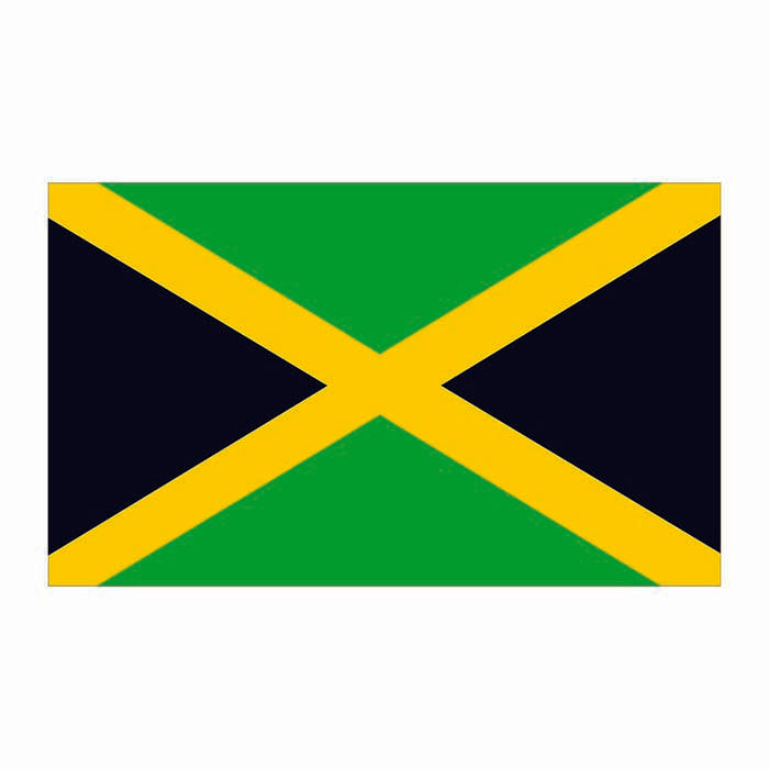 Jamaica Flag Cardboard Cutout