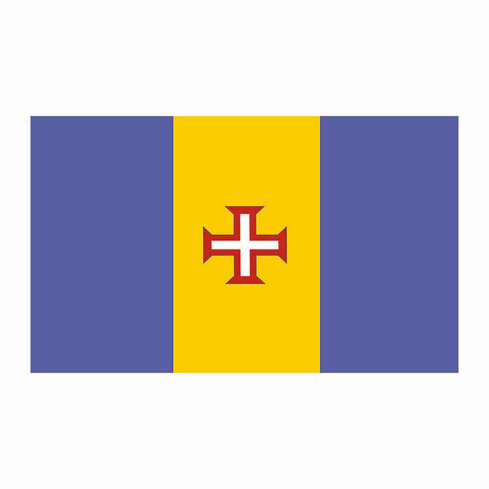 Madeira Flag Cardboard Cutout