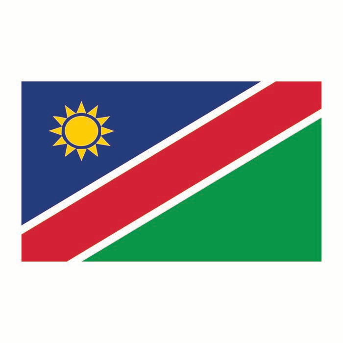 Namibia Flag Cardboard Cutout