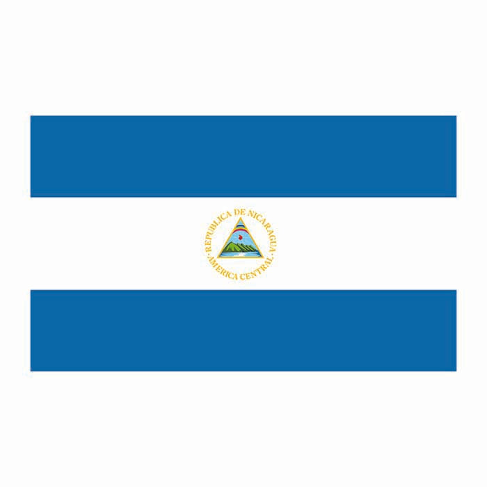 Nicaragua Flag Cardboard Cutout