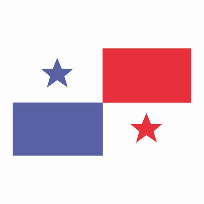 Panama Flag Cardboard Cutout